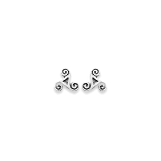 Orecchini Triskele – Argento 925 – Rif. F02-4112