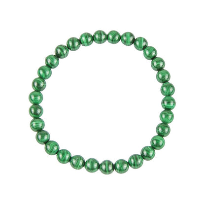 Bracciale in Malachite – Perline