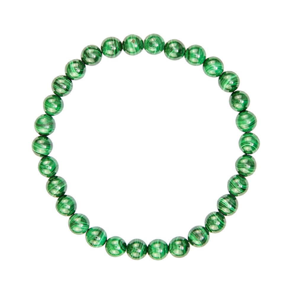 Bracciale in Malachite – Perline