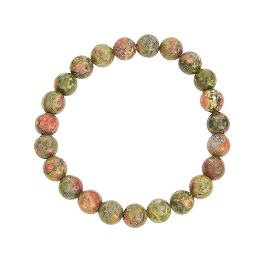 Bracciale Unakite – Perline