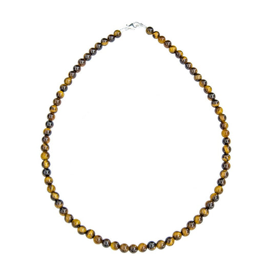 Collana con Occhio di Tigre – Pietre Sferiche