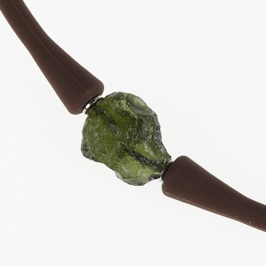 Collana con Moldavite 1841