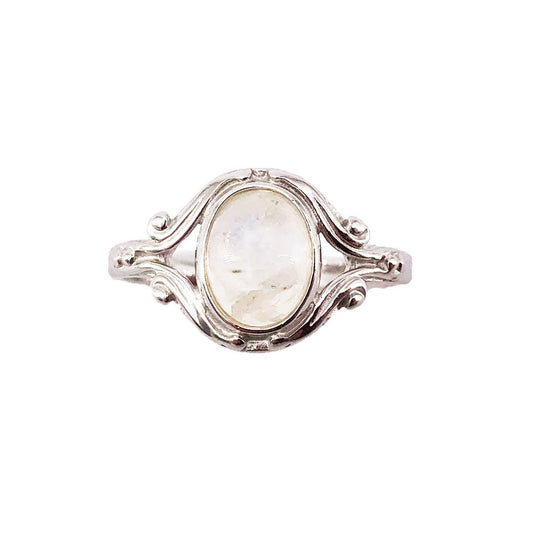 Anello in Pietra di Luna “Honorine” – Argento 925