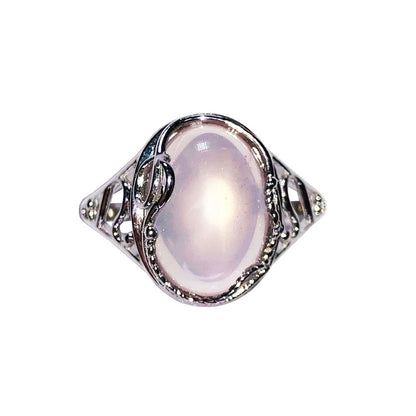 Anello Quarzo Rosa “Capucine” – Argento 925