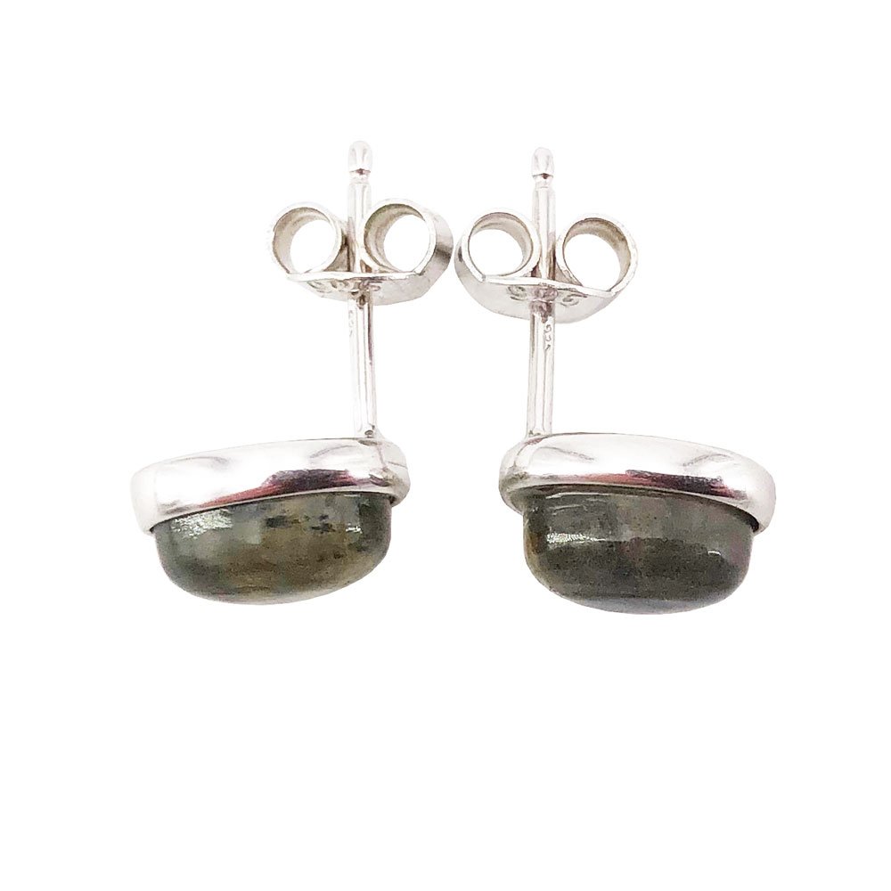 Orecchini Labradorite “Camille” – Argento 925