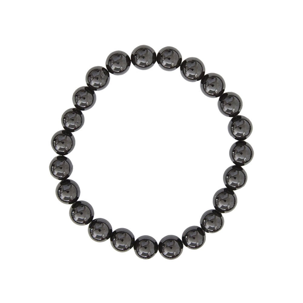 Bracciale in Agata Nera – perline