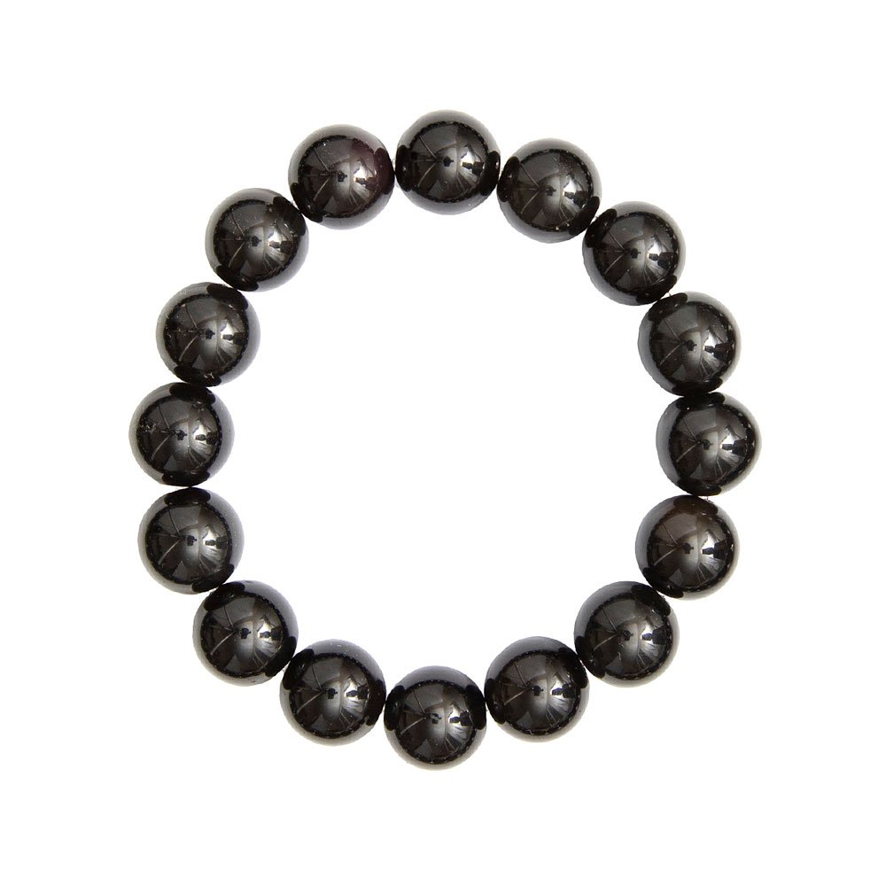 Bracciale in Agata Nera – perline