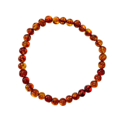 Bracciale in Ambra Cognac – Pietre pepite