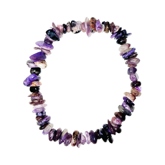 Bracciale Charoite – Barocco 19 cm