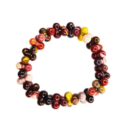 Bracciale in Diaspro Mookaite – Pietre del DNA