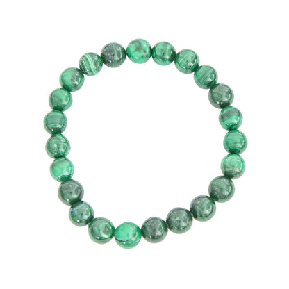 Bracciale in Malachite – Perline