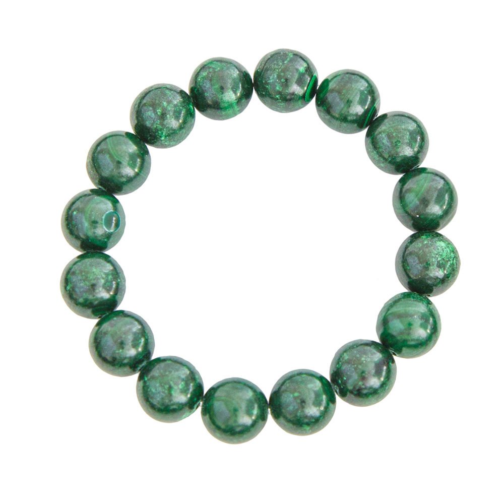 Bracciale in Malachite – Perline