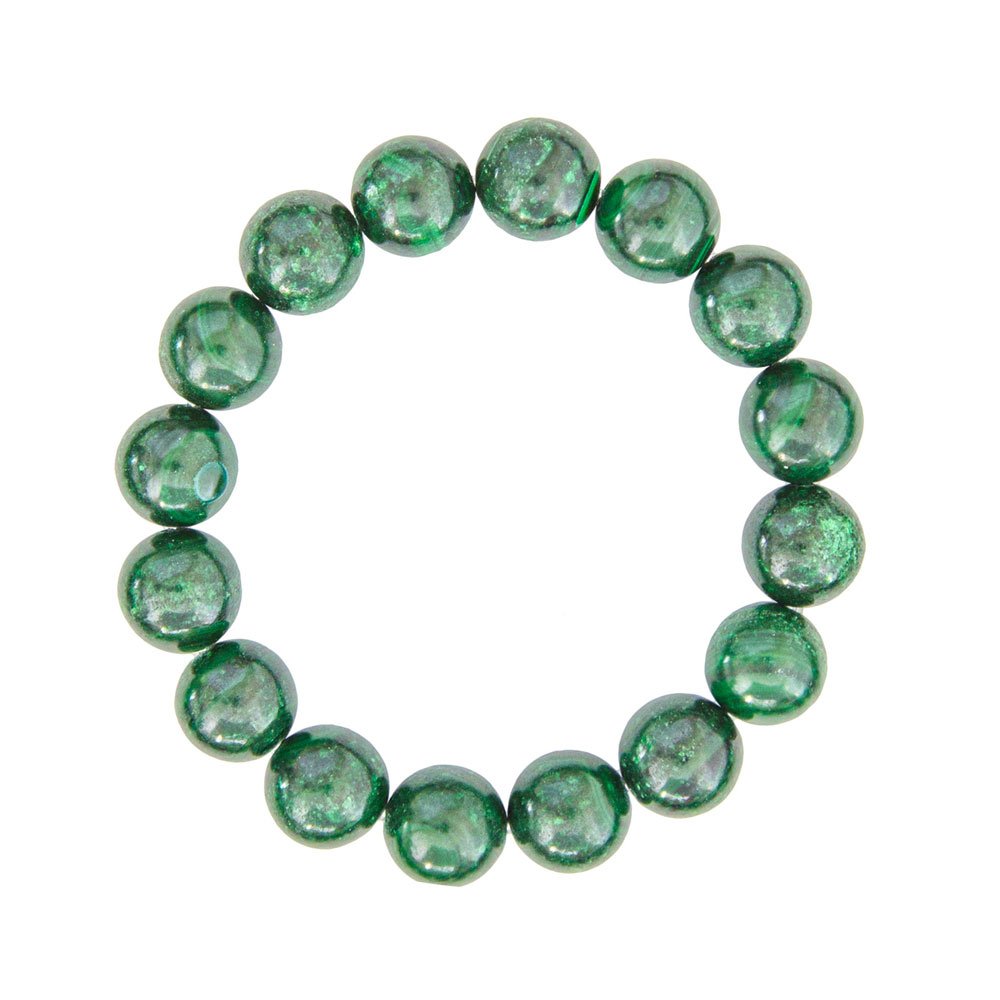 Bracciale in Malachite – Perline