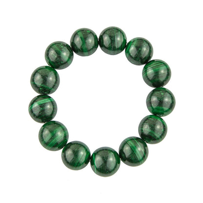 Bracciale in Malachite – Perline