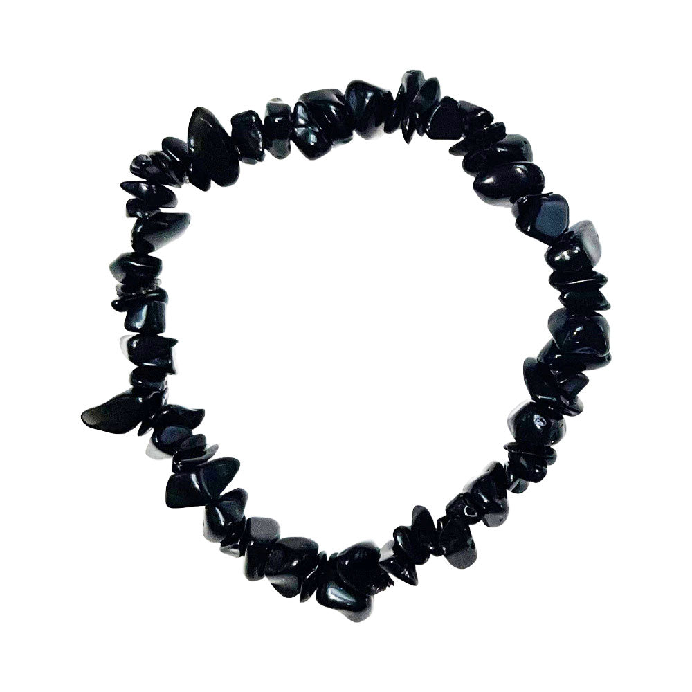 Bracciale Ossidiana – Barocco 19 cm