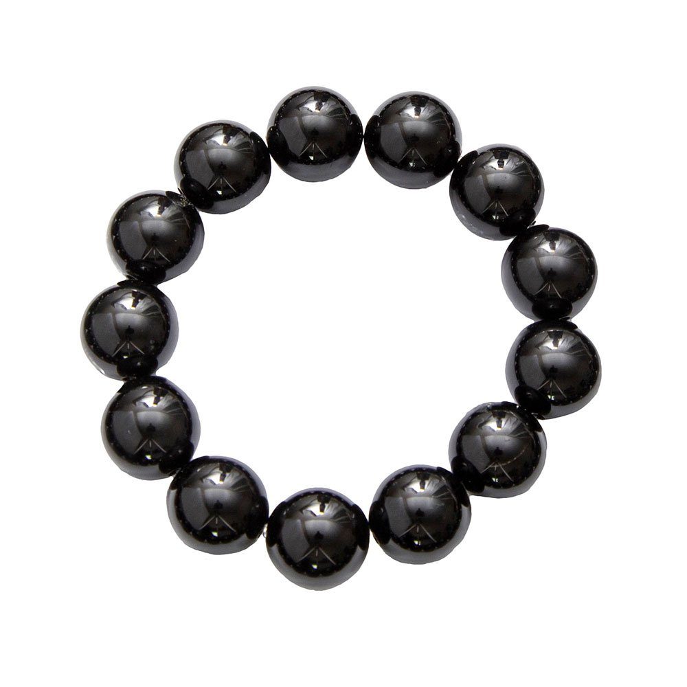 Bracciale in Ossidiana Nera – perline