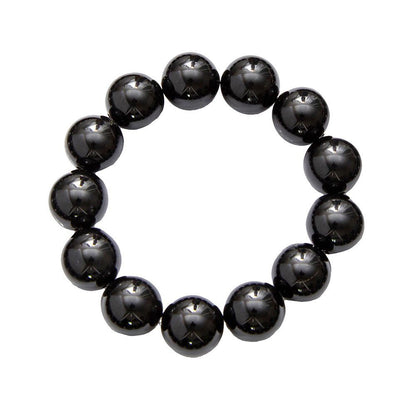 Bracciale in Ossidiana Nera – perline