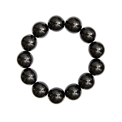 Bracciale in Ossidiana Nera – perline