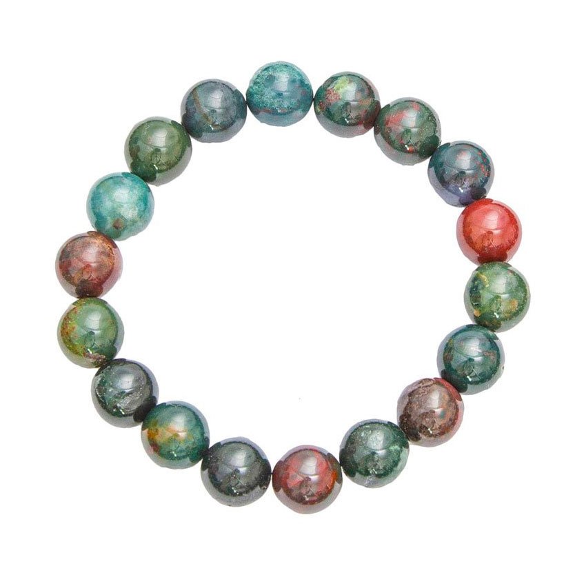 Bracciale Bloodstone – Perline