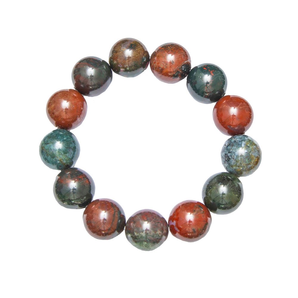 Bracciale Bloodstone – Perline