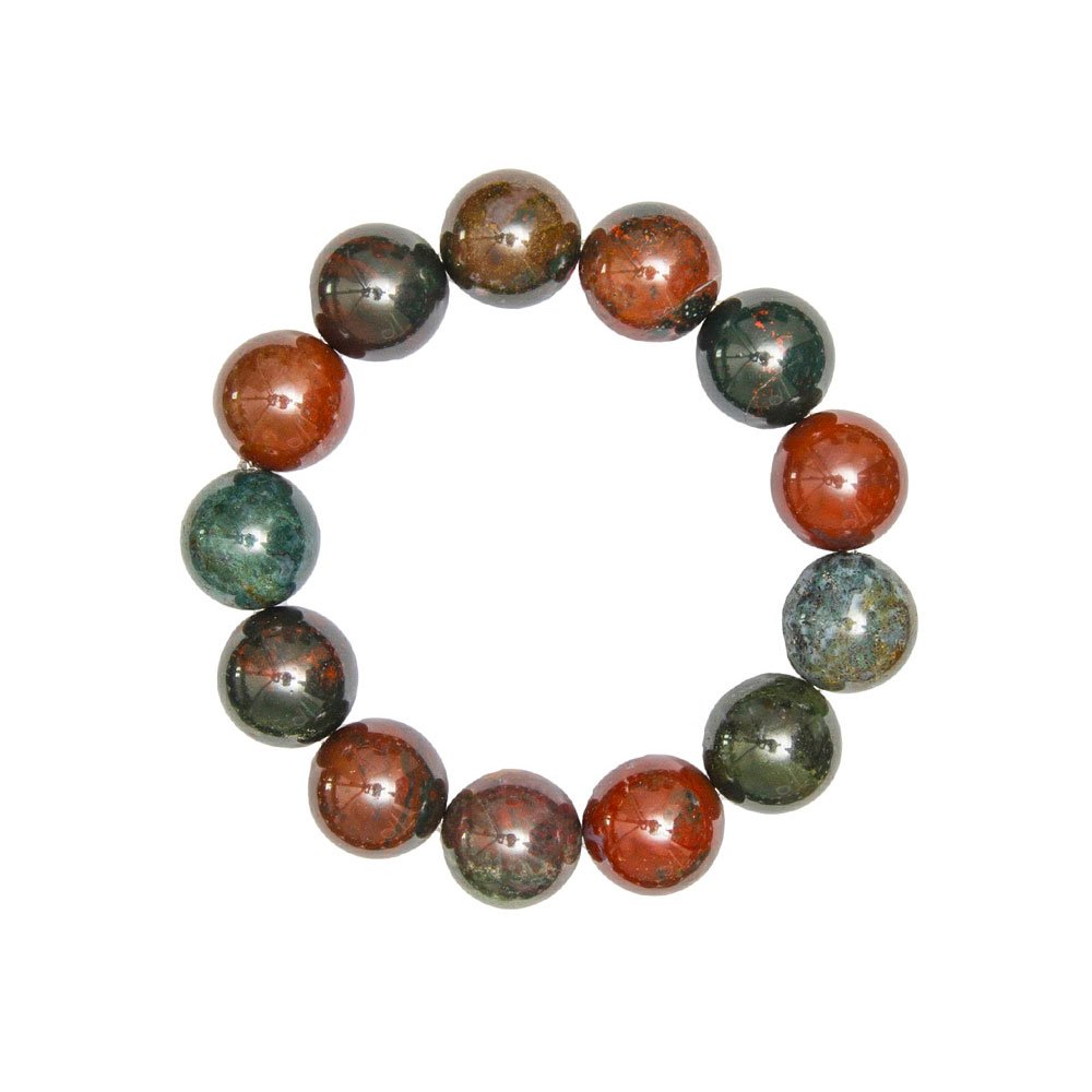 Bracciale Bloodstone – Perline