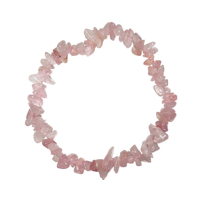 Bracciale Quarzo Rosa – Barocco 19cm