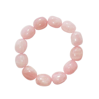 Bracciale in Quarzo Rosa – Pietre pepite