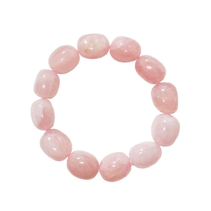 Bracciale in Quarzo Rosa – Pietre pepite