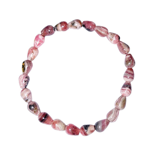 Bracciale in Rodocrosite – ovale barocco