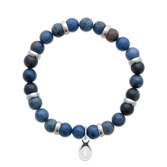 Bracciale e Anelli in Sodalite “Per Lui”