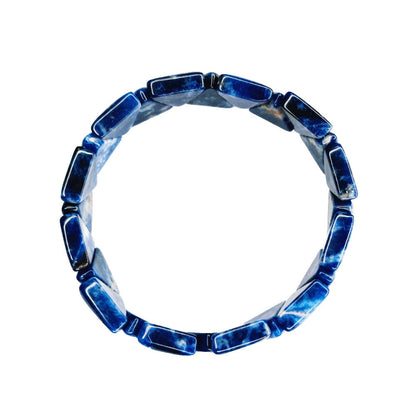 Bracciale Sodalite – Pietre Triangolari