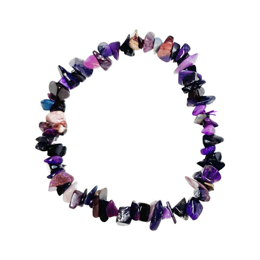 Bracciale Sugilite – Barocco 19 cm