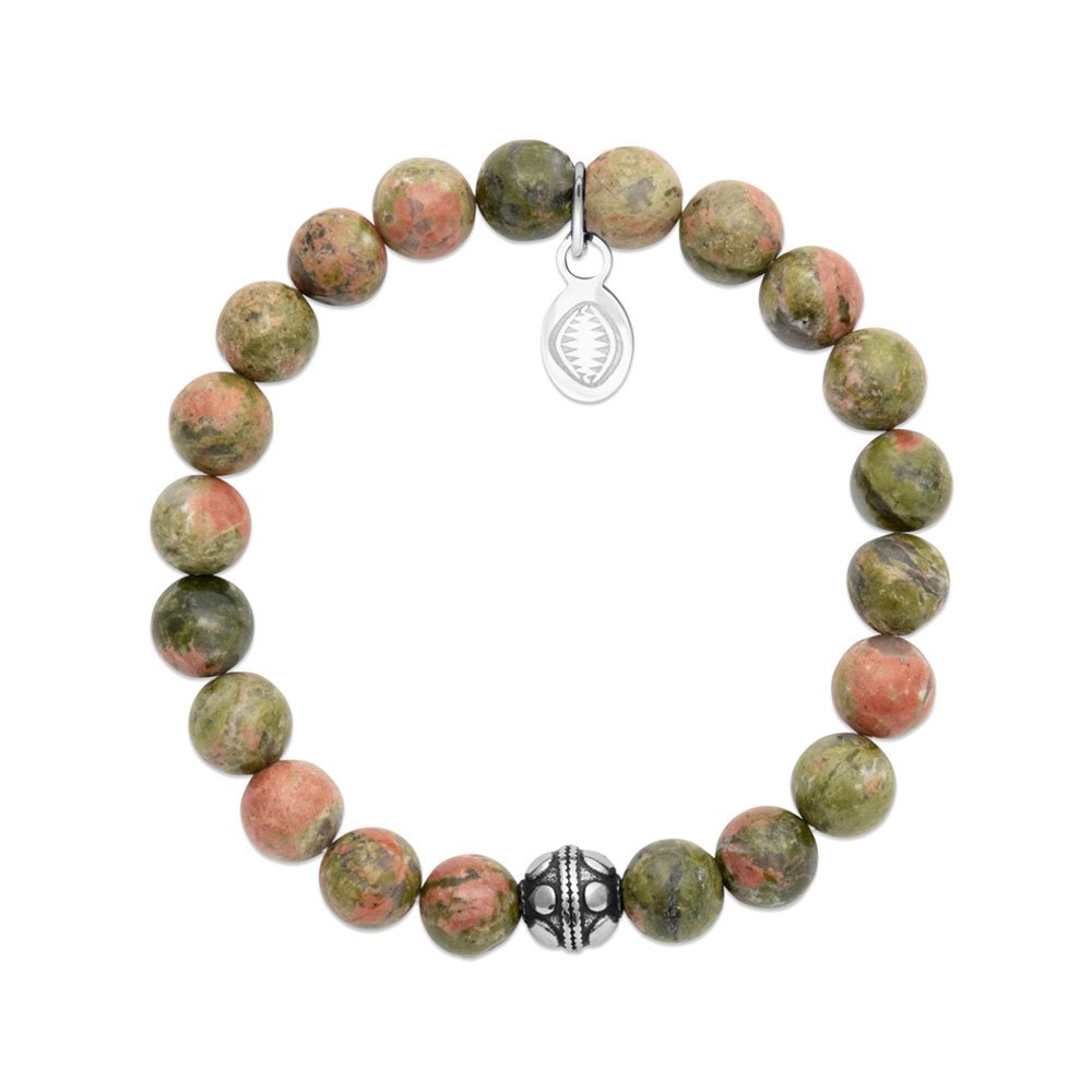 Bracciale Unakite e Sfera “Per Lei”