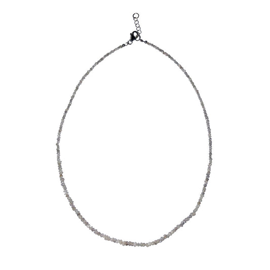 Collana di Diamanti Grigio Chiaro – Barocco