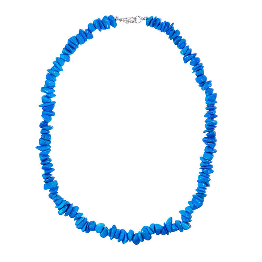 Collana di Howlite Blu - Barocca