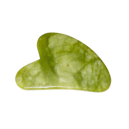 Gua Sha per massaggi in giada verde