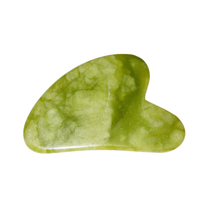 Gua Sha per massaggi in giada verde