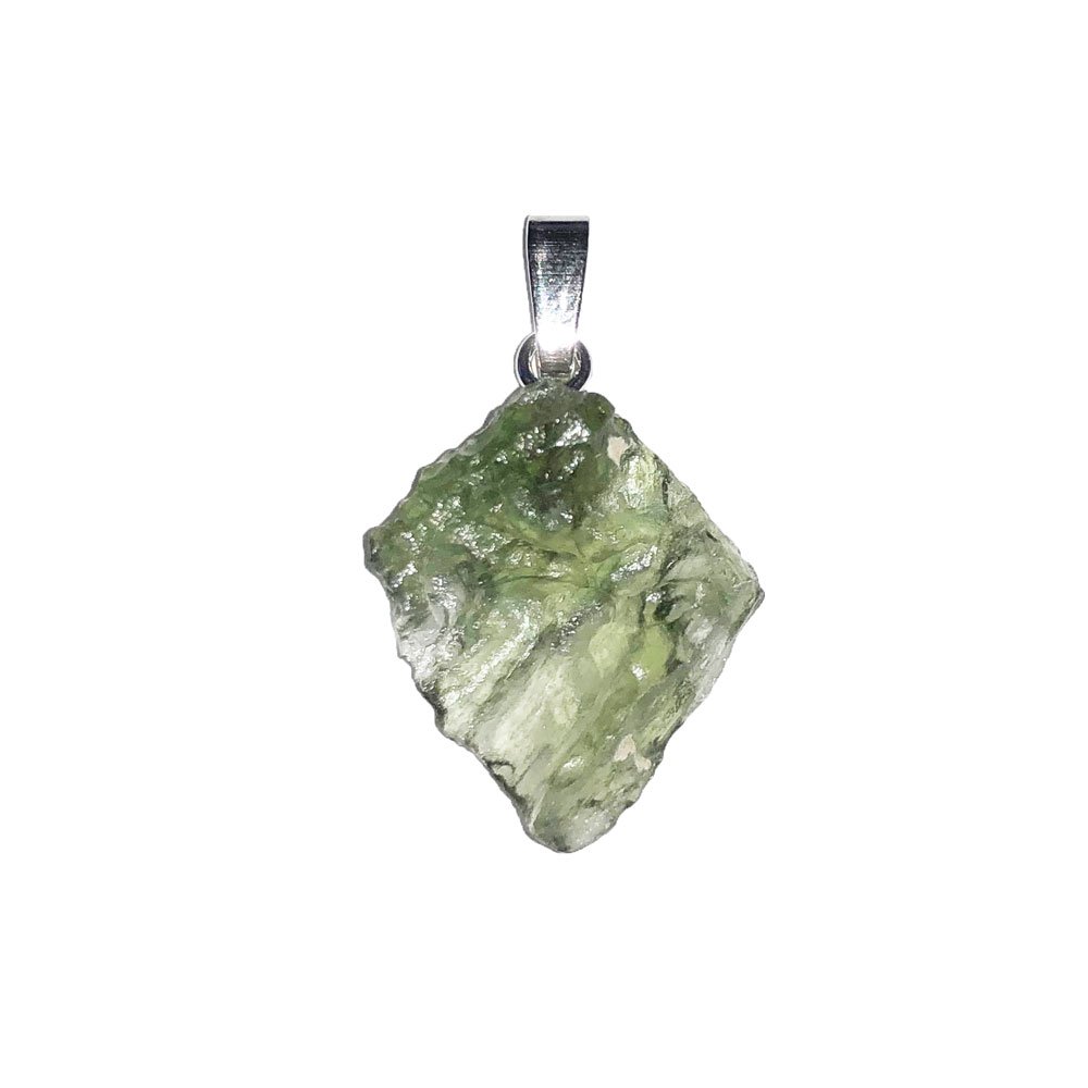 Ciondolo Moldavite – Pietra grezza