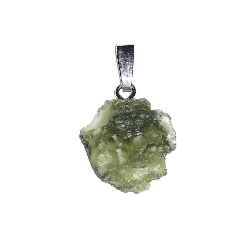 Ciondolo Moldavite – Pietra grezza