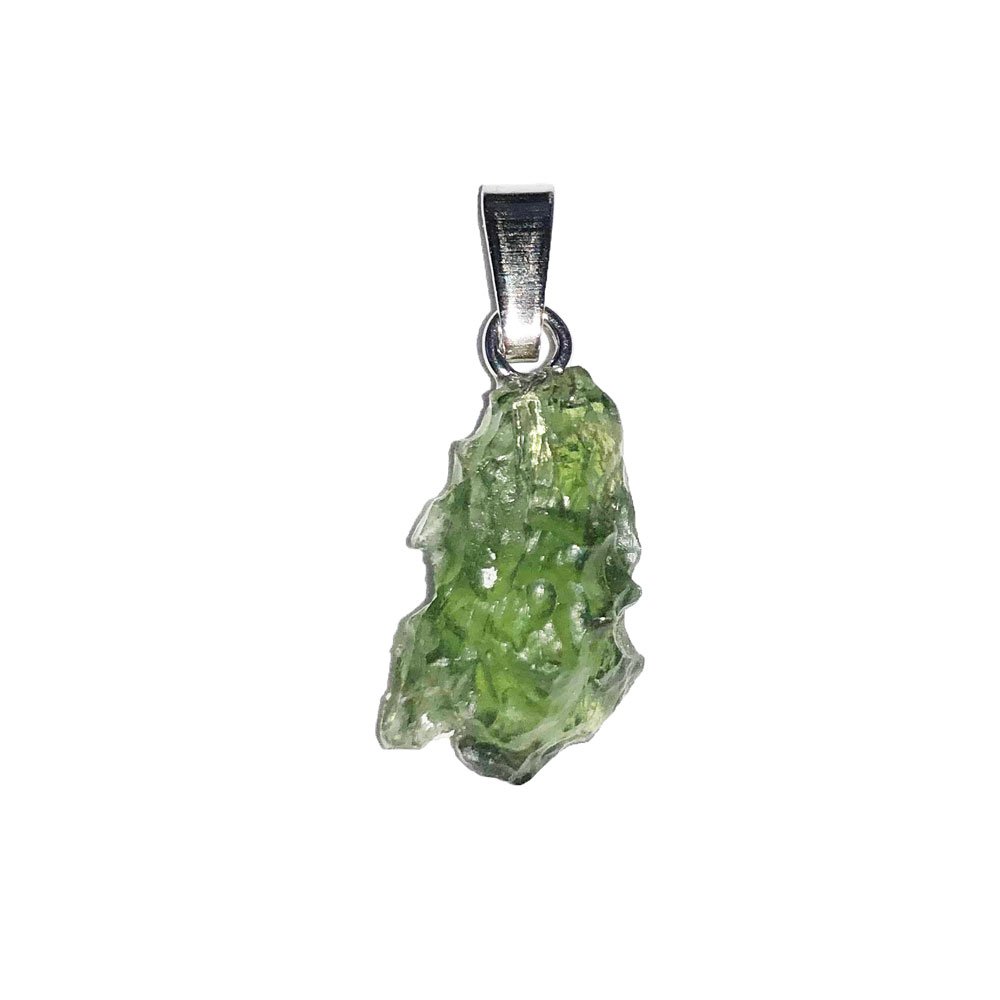 Ciondolo Moldavite – Pietra grezza