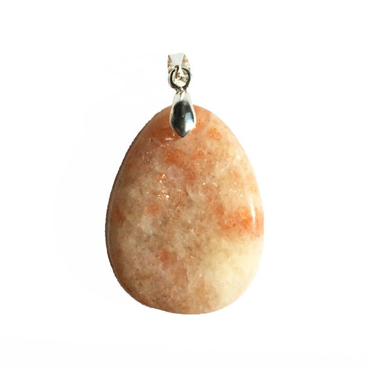 Ciondolo Sunstone – Pietra piatta