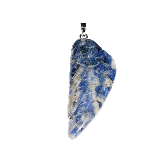 Ciondolo in sodalite – Ala d'angelo