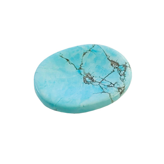 Pietra Pollice in Howlite Blu