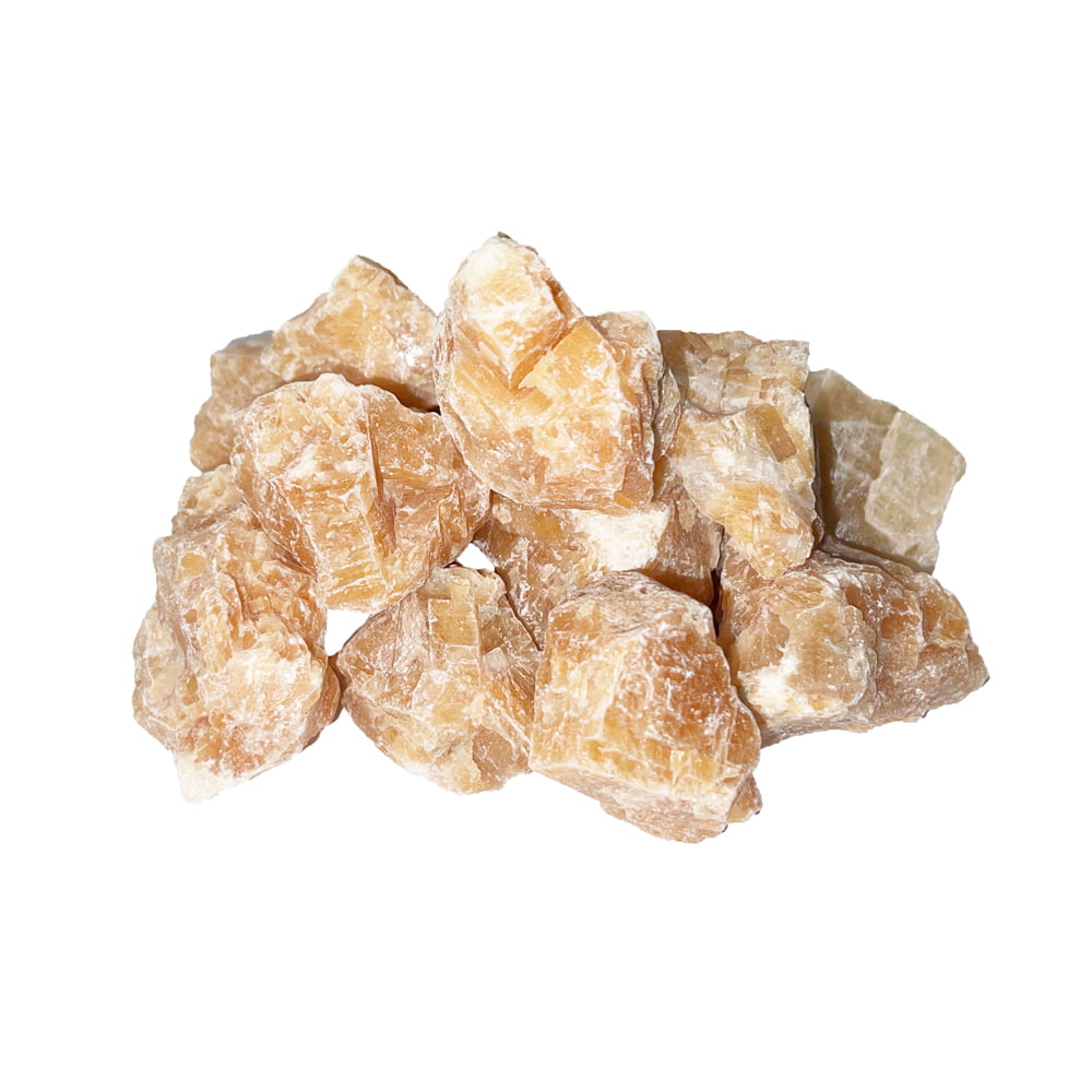 Pietra grezza di calcite di fuoco