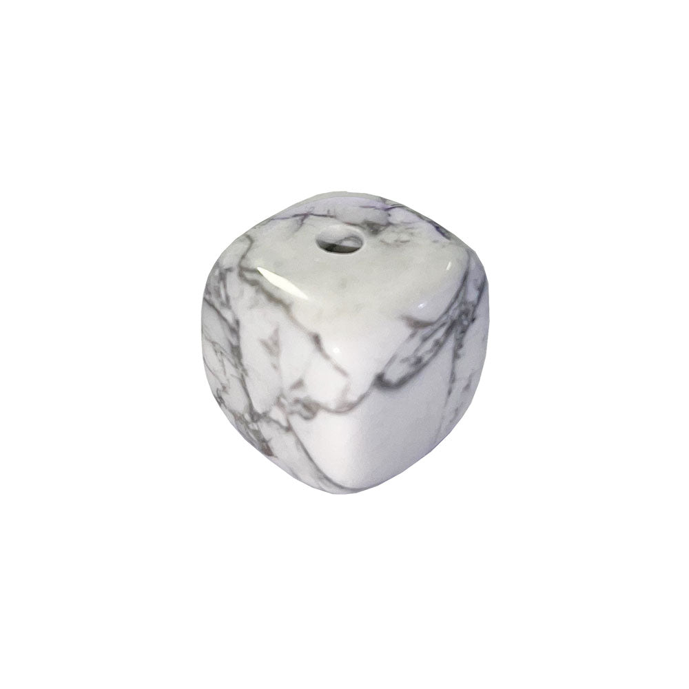 Porta incenso Howlite – Cubo