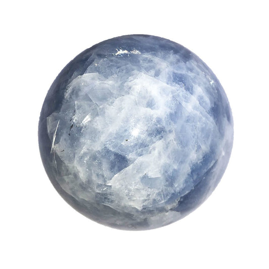 Sfera di Calcite Blu – tra 50 e 55 mm