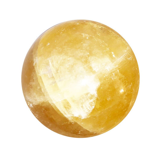 Sfera di Calcite Arancione – Tra 50 e 55 mm